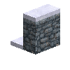 cobblestoneslab-andesite-north-snow
