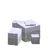 looseboulders-whitemarble-snow
