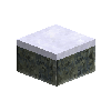 polishedrockslab-suevite-down-snow