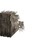 slantedroofinghalfleft-agedthatch-west-free