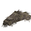 slantedroofingridgeend-agedthatch-east-free