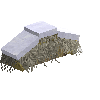slantedroofingridgeend-thatch-west-snow