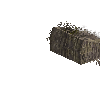 slantedroofingridgehalfleft-agedthatch-west-free
