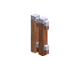 woodenfence-redwood-n-snow