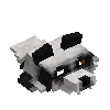 hide-pelt-bear-panda-head